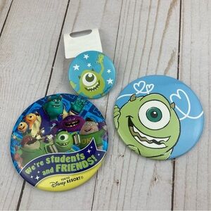 NWOT Tokyo Disney Monsters Inc Pins